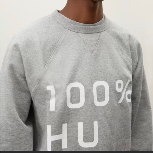 Everlane 100% Human Crewneck Pullover Sweatshirt S - Picture 2 of 5